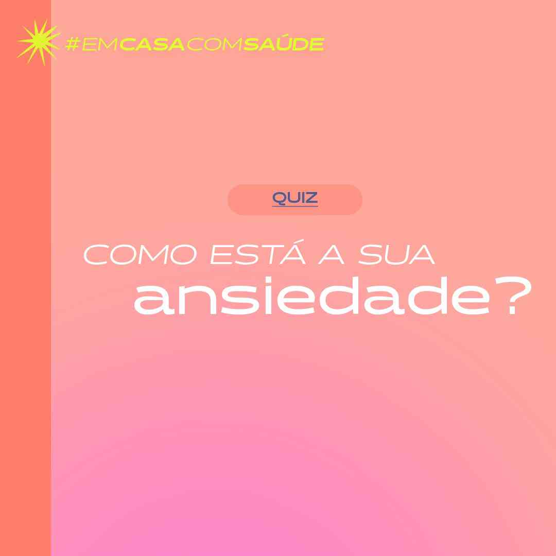 Teste sua ansiedade - Quiz - Vita Alere